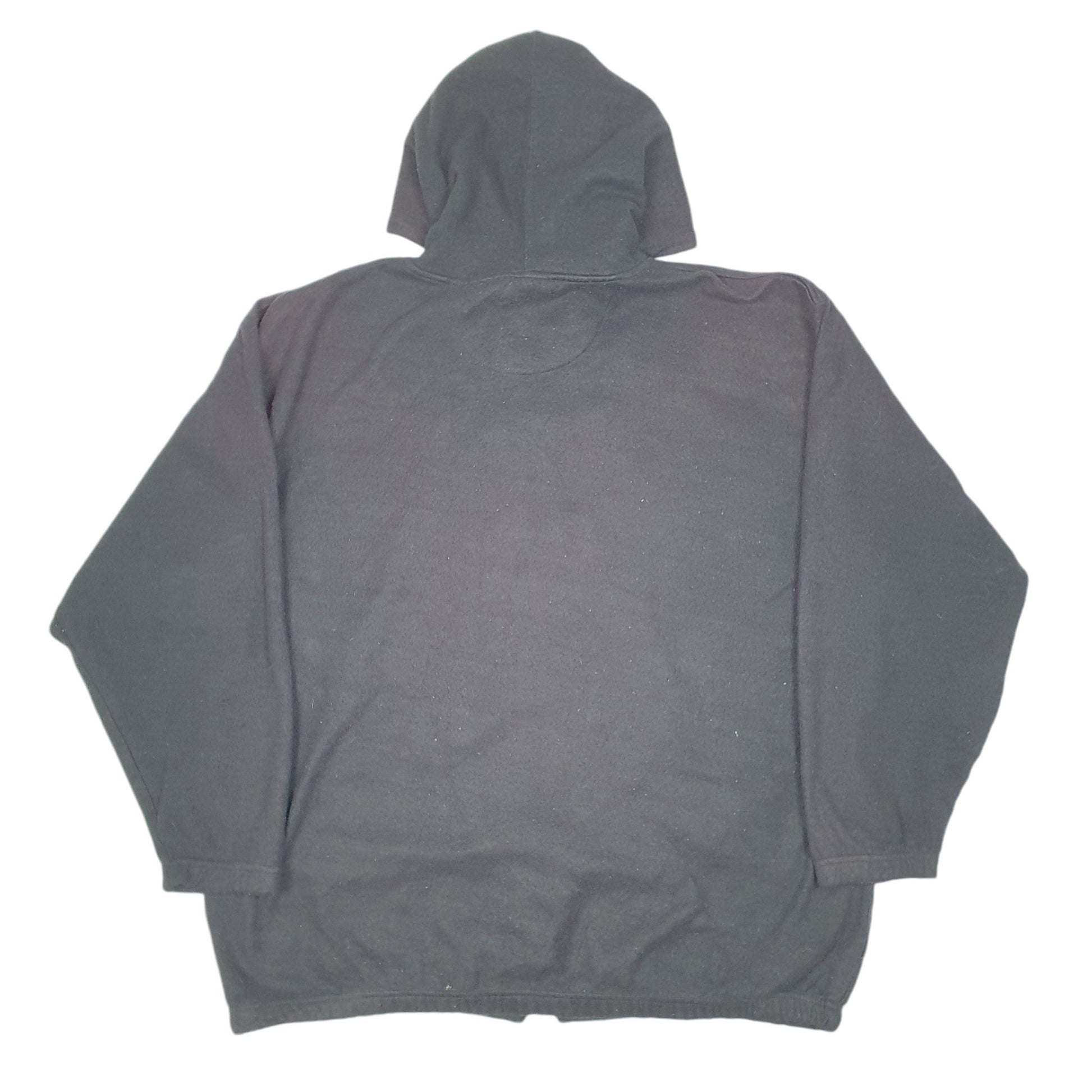 Mens Black NFL Hoodie Philadelphia Eagles American Football Full Zip Jumper