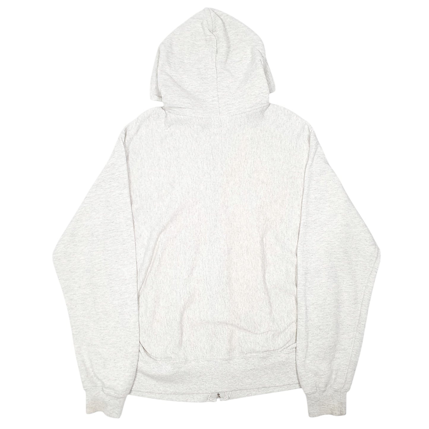 Mens Grey Unicor Hoodie Vintage U.S Army Issued Full Zip Jumper