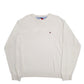 Mens Cream Tommy Hilfiger Knit Crewneck Jumper