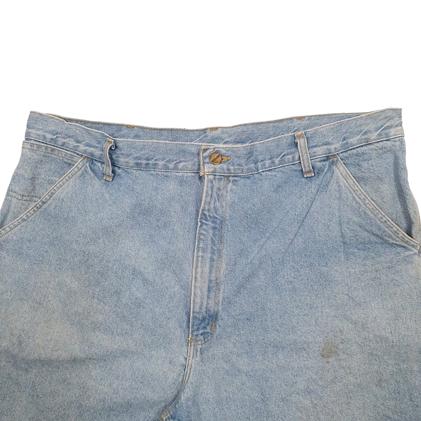 Mens Blue Carhartt Workwear B29 STW Carpenter Shorts