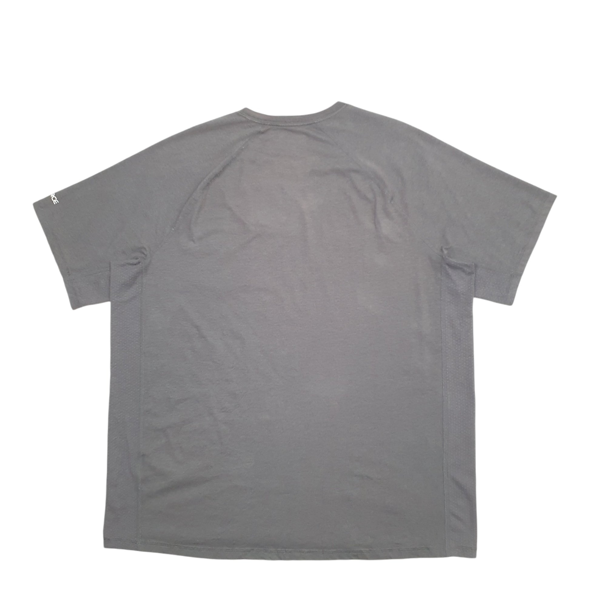 Mens Grey Carhartt Force Short Sleeve T Shirt