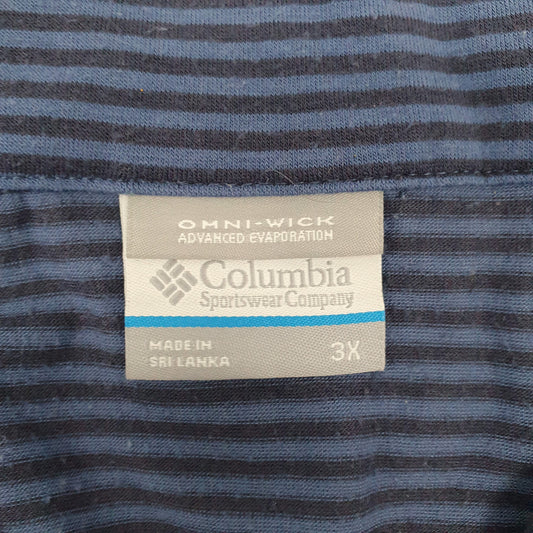 Mens Blue Columbia Sportswear Quarter Zip Jumper