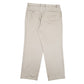 Mens Beige Dockers Double Pleated Chino Trousers