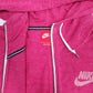 Womens Pink Nike Hoodie Lightweight Full Zip Jumper