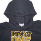 Mens Black Champion Impact One Spellout Hoodie Jumper