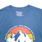 Mens Blue Columbia Sportswear Spellout Short Sleeve T Shirt