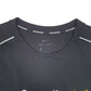 Mens Black Nike Running Spellout Active Dri Fit Short Sleeve T Shirt