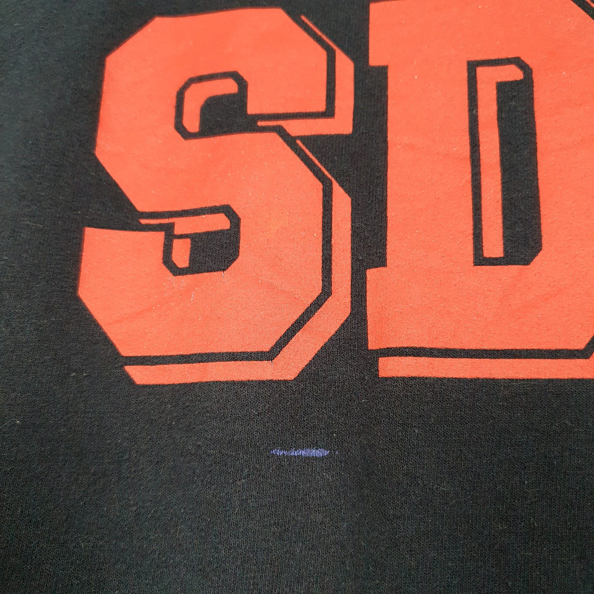 Mens Black Black Label SDSU Sandiego State University USA Crewneck Jumper