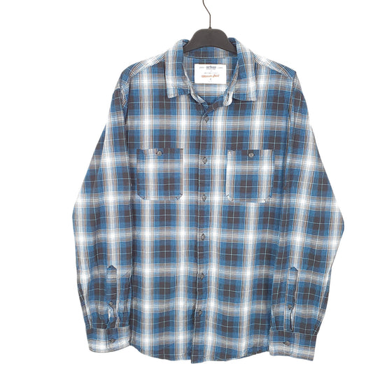 Mens Blue Urban Pipeline  Long Sleeve Shirt