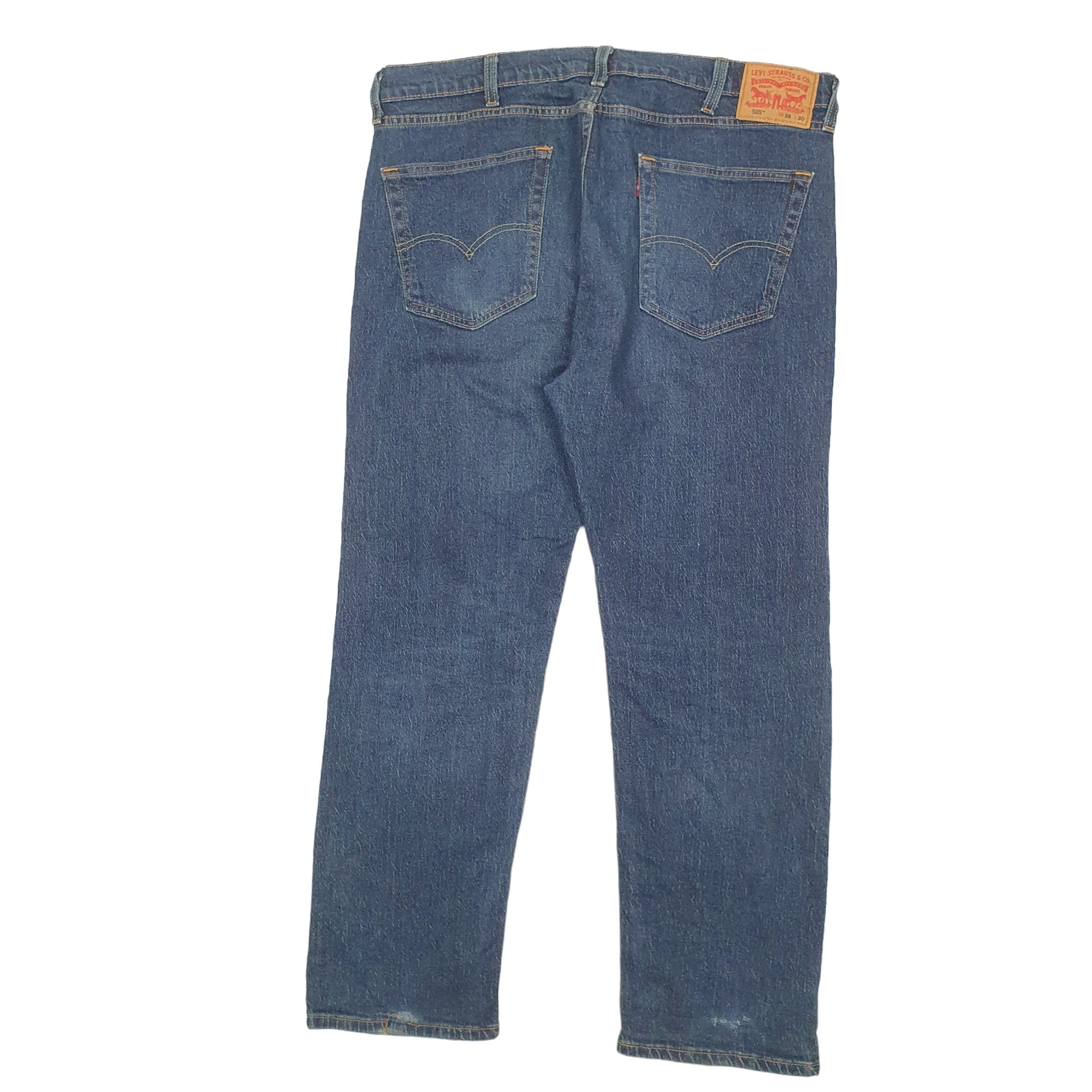 Mens Blue Levis  505 JeansW38 L30