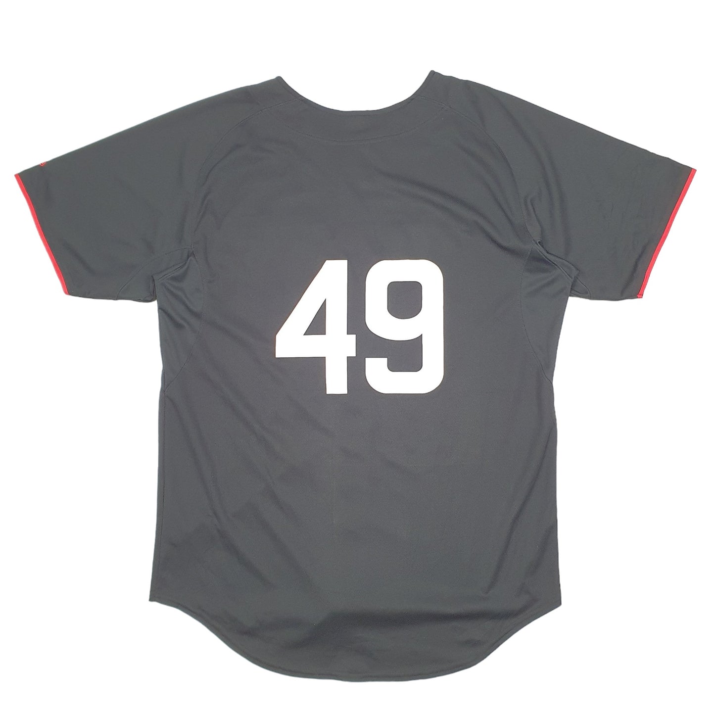 Mens Black New Era Baseball Jersey Tijuana Toros Short Sleeve T Shirt