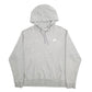 Mens Grey Nike  Hoodie Jumper