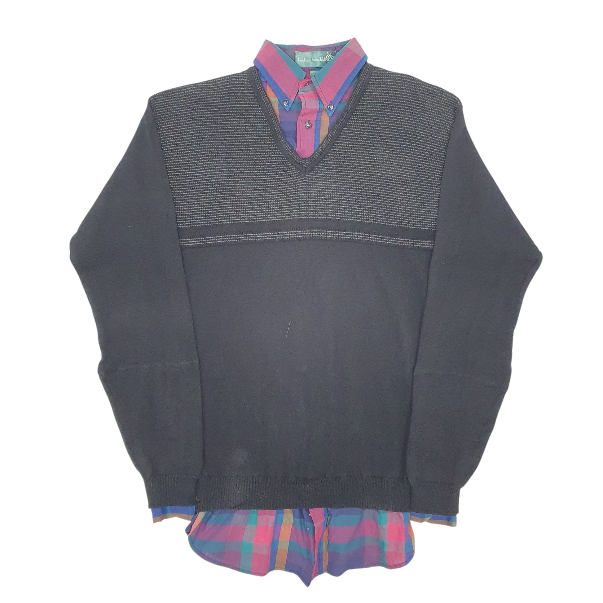 Mens Black Knights Of The Round Table  Crewneck Jumper