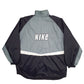 Mens Black Nike Spellout Vintage 90's  Coat