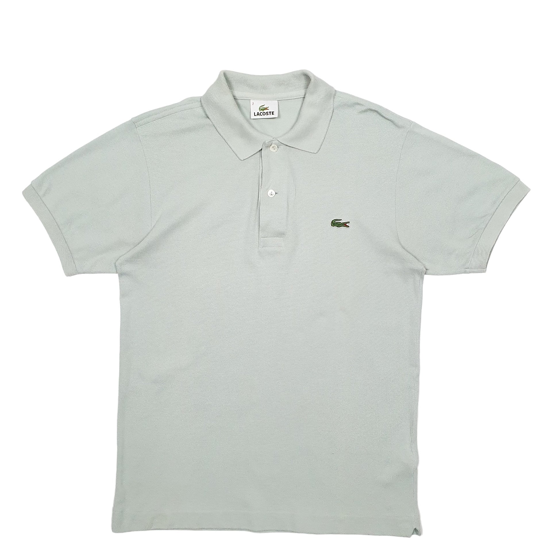 Mens Green Lacoste  Short Sleeve Polo Shirt