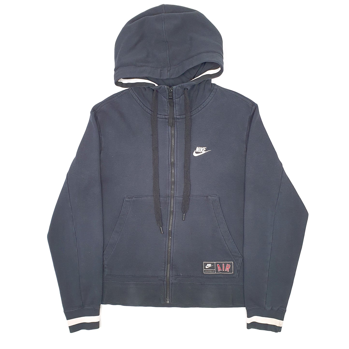 Mens Black Nike Air Hoodie Full Zip Jumper