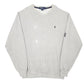Mens Grey Polo Ralph Lauren Vintage Crewneck Jumper