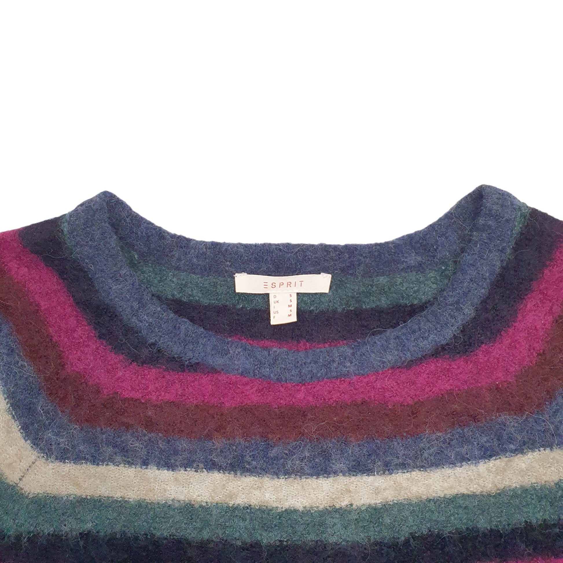 Womens Multi Esprit  Crewneck Jumper
