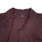 Womens Burgundy Courtenay  Full Zip Coat