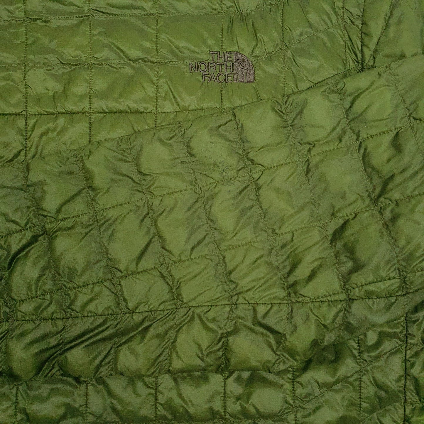 Mens Green The North Face Thermoball  Coat