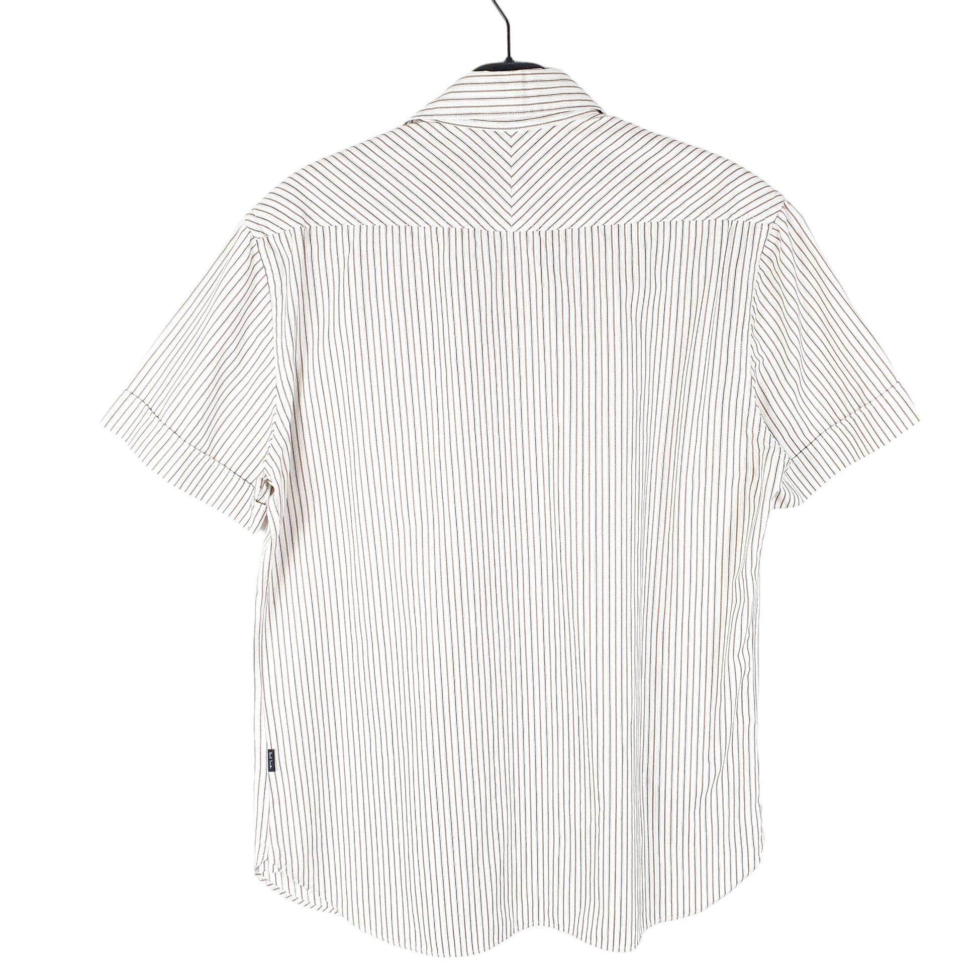 Mens White Paul Smith Jeans Short Sleeve Shirt