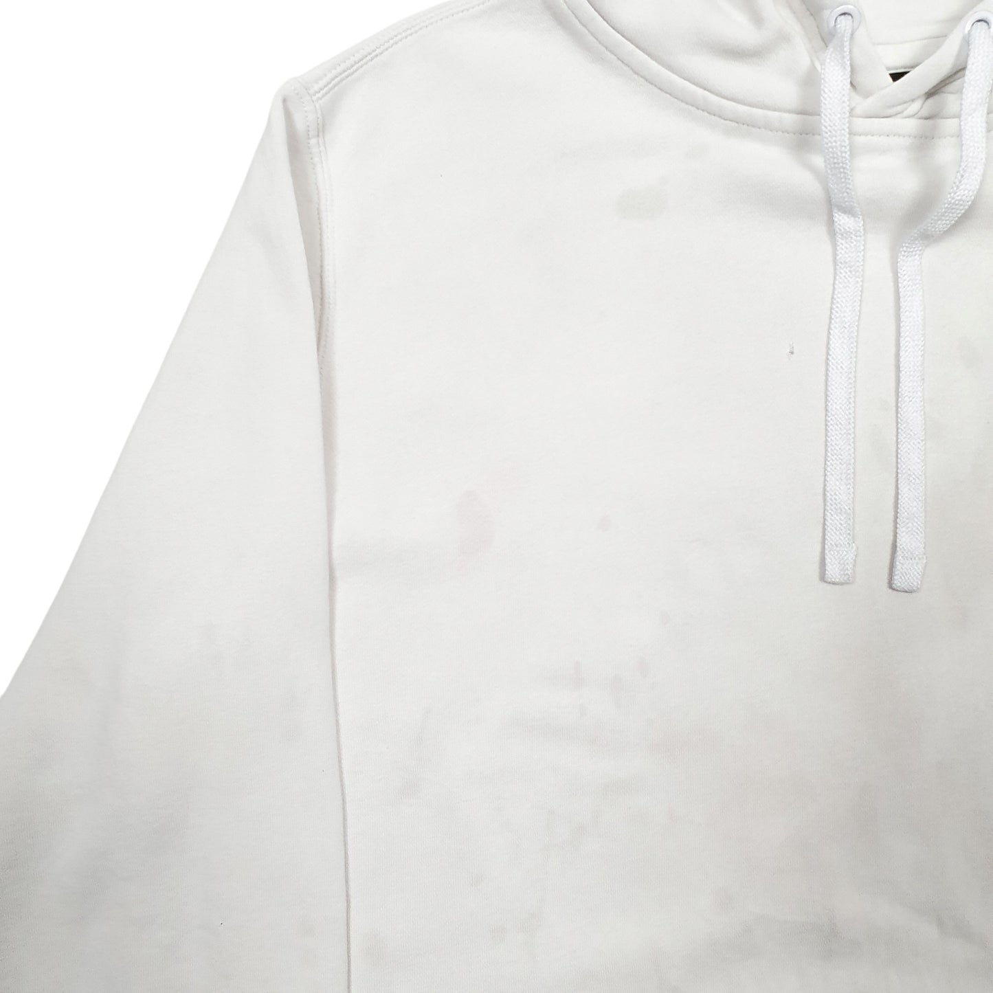 Mens White Nike Swoosh Hoodie Jumper