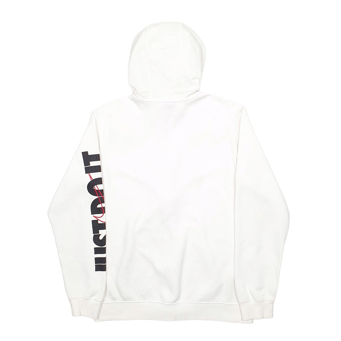 Mens White Nike  Full Zip Jumper