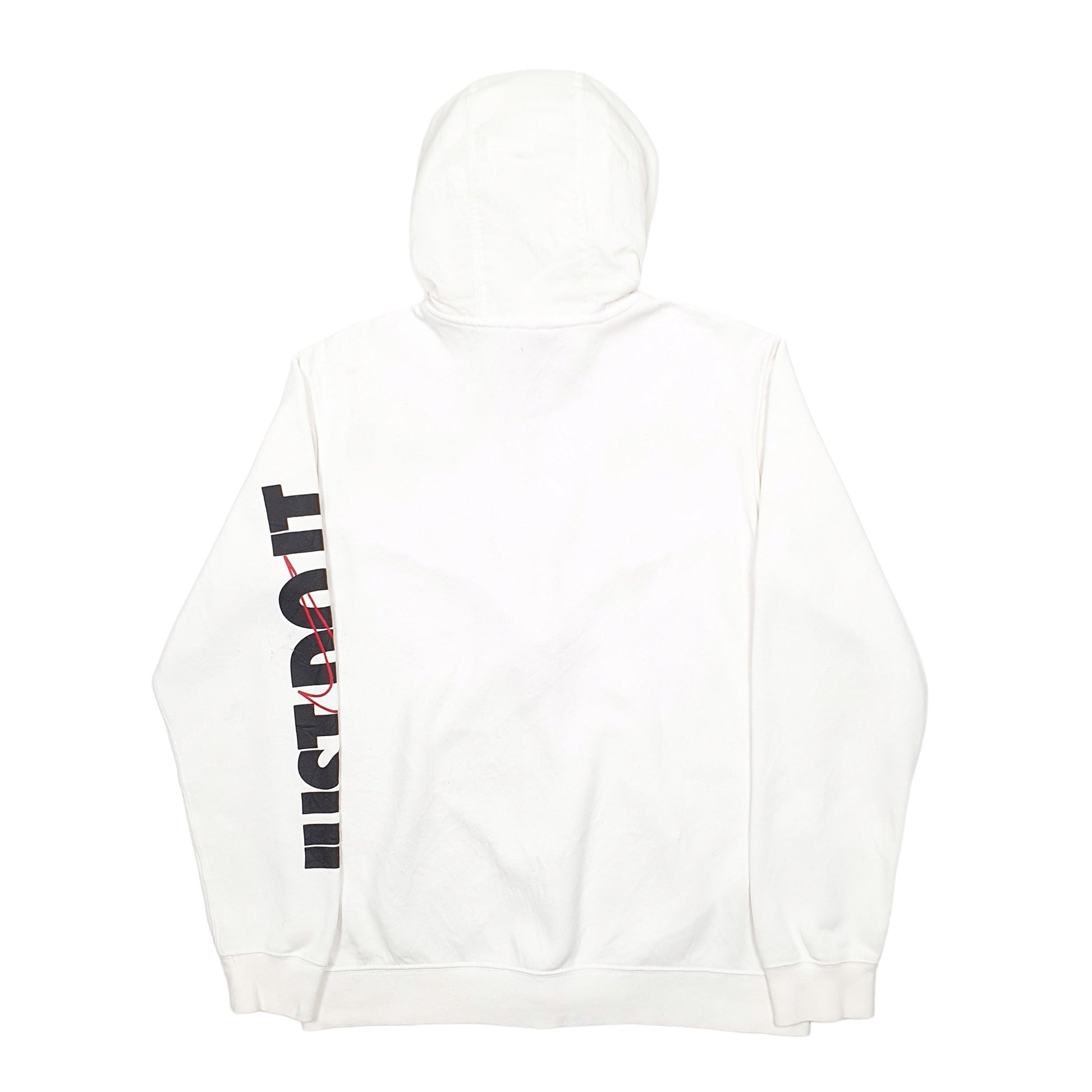 Mens White Nike  Full Zip Jumper