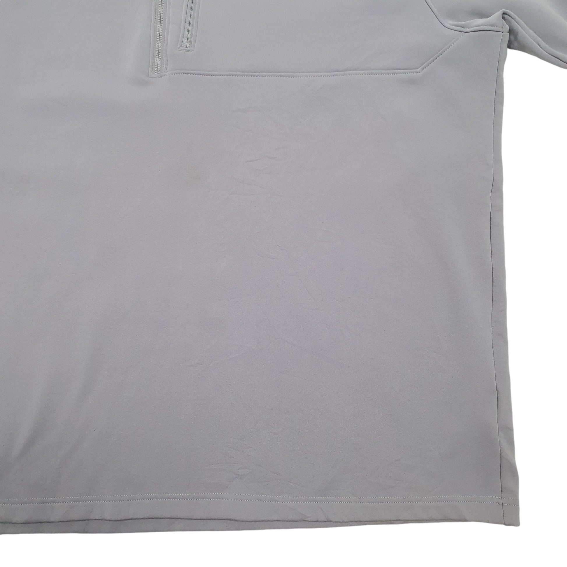 Mens Grey The North Face Active Thermal Quarter Zip Jumper