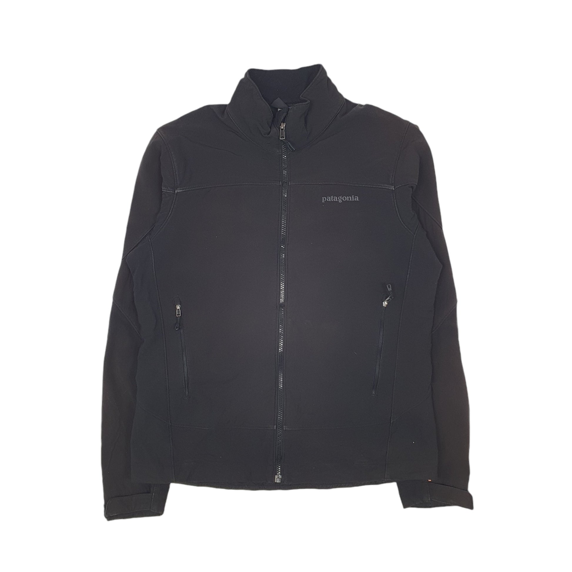 Mens Black Patagonia Polartec  Coat