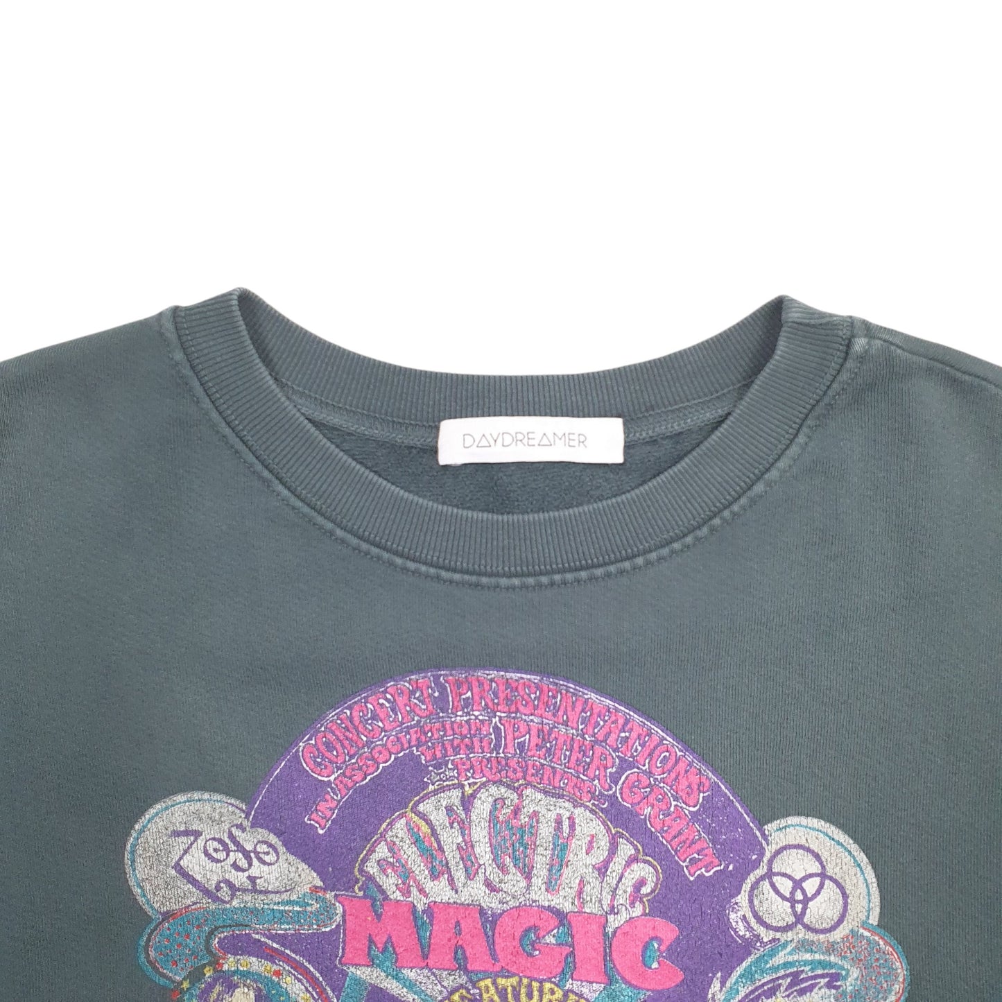 Womens Grey Daydreamer Led Zeppelin Rock Music Crewneck Jumper