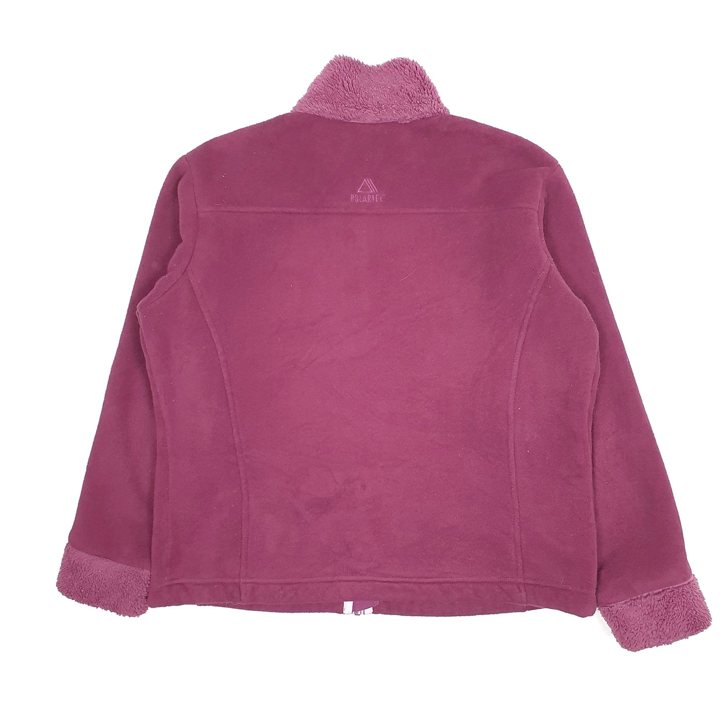 Womens Burgundy Patagonia Synchilla Windzone Full Zip Jumper