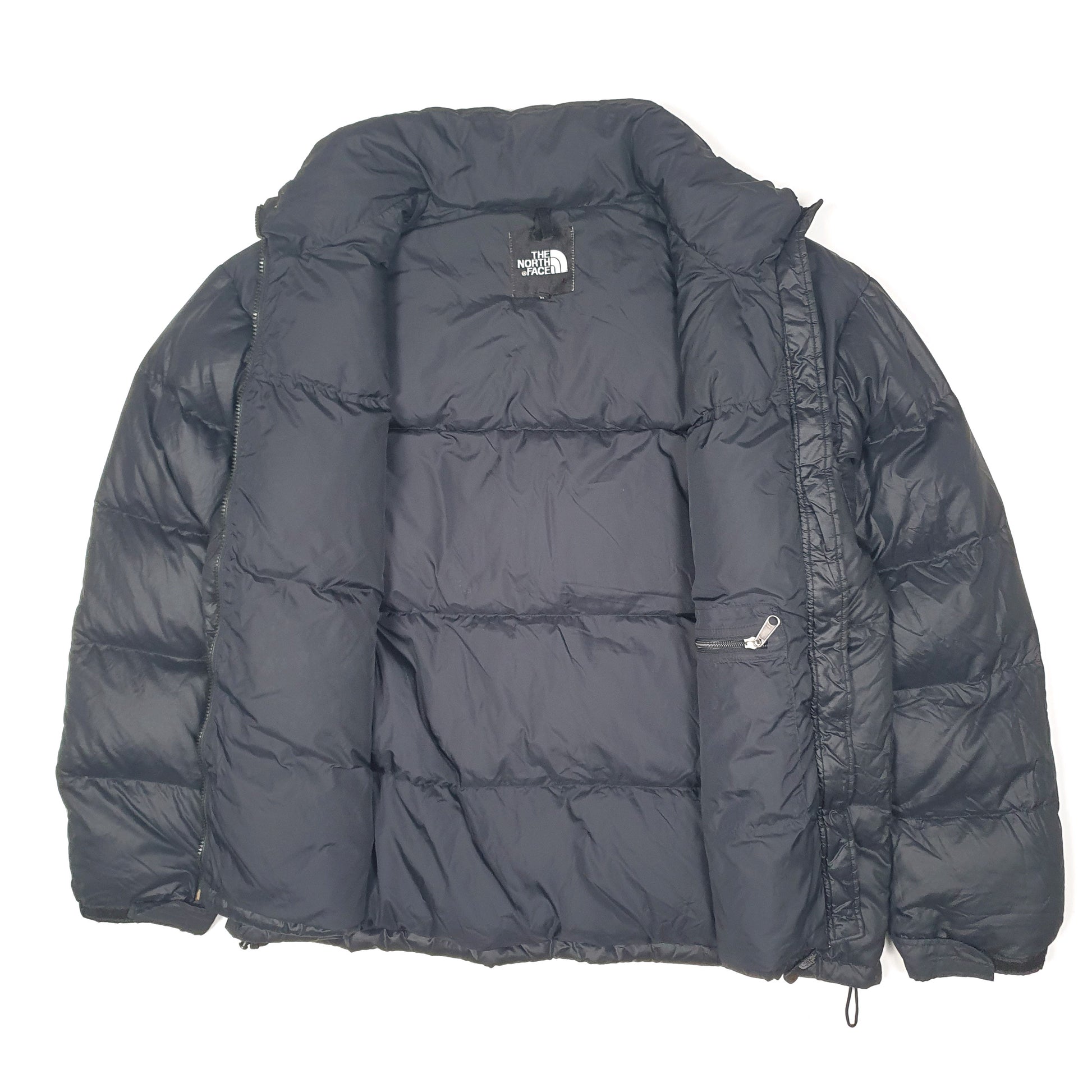 Mens Black The North Face Nuptse 700  Coat