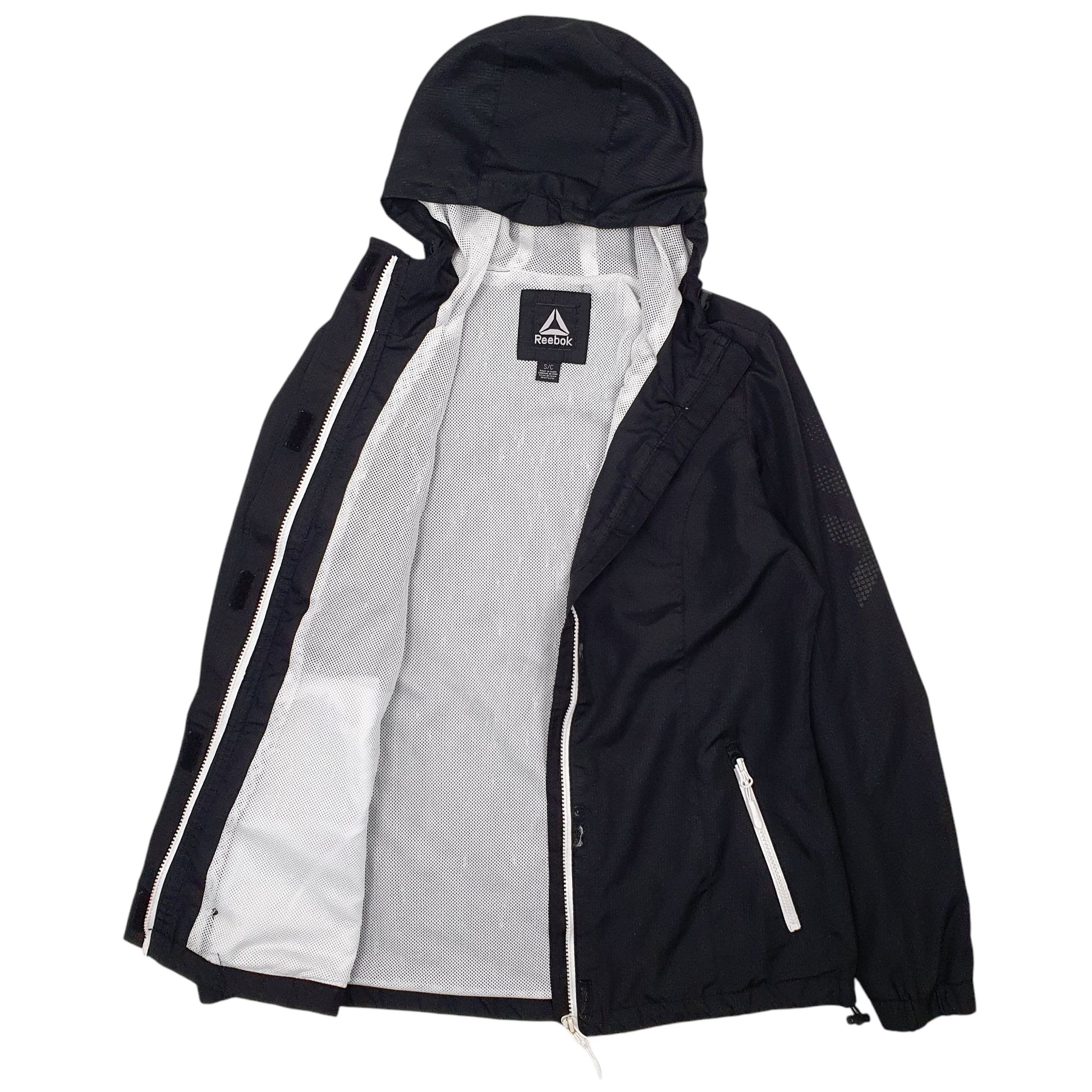 Mens Black Reebok   Coat