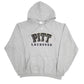 Mens Grey Adidas Pitt Lacrosse Hoodie Jumper