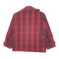 Mens Red Woolrich 503 Vintage 1950s Mackinaw Hunting  Coat