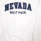 Mens White Champion Nevada Wolf Pack Embroidered Hoodie Jumper