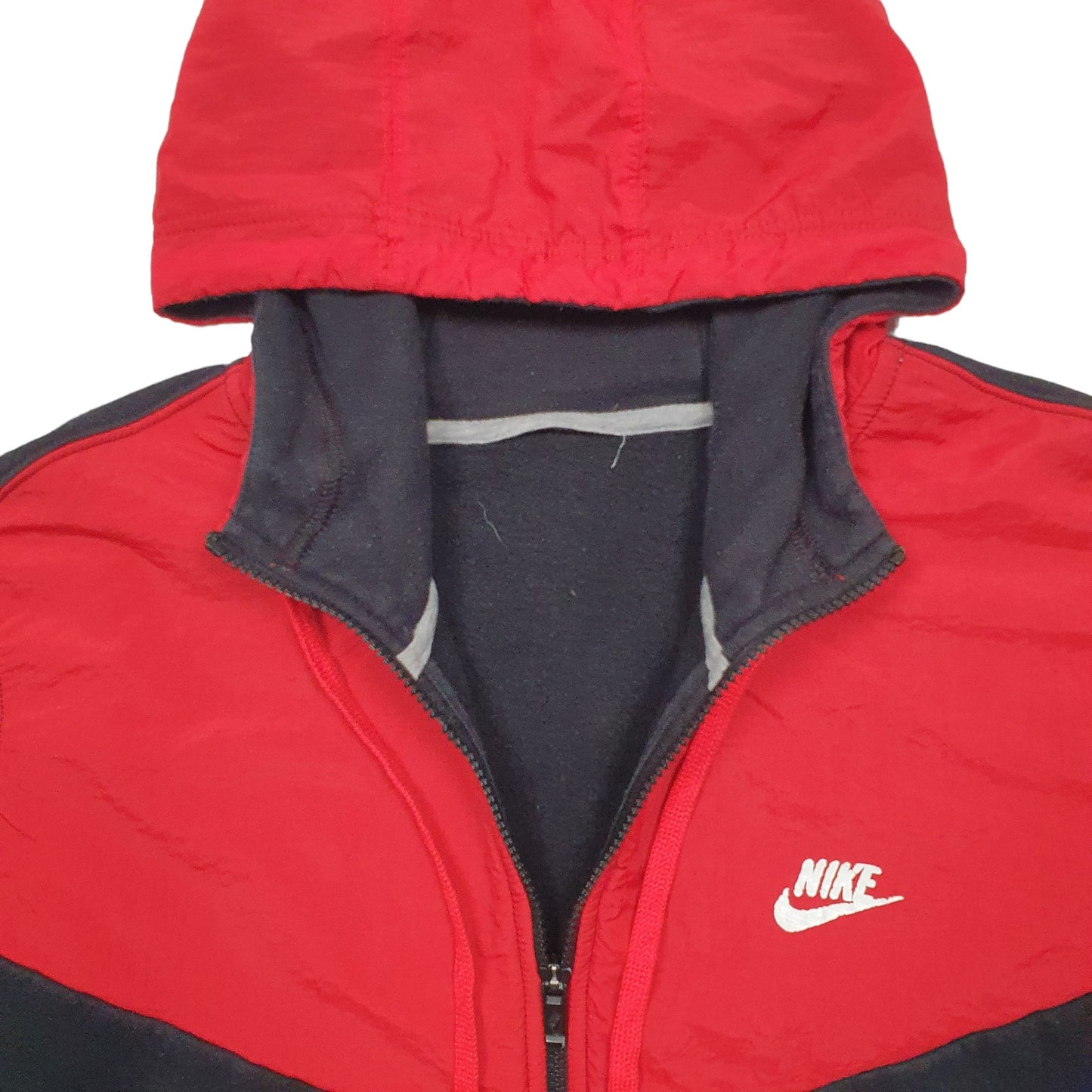 Mens Red Nike  Full Zip Jumper