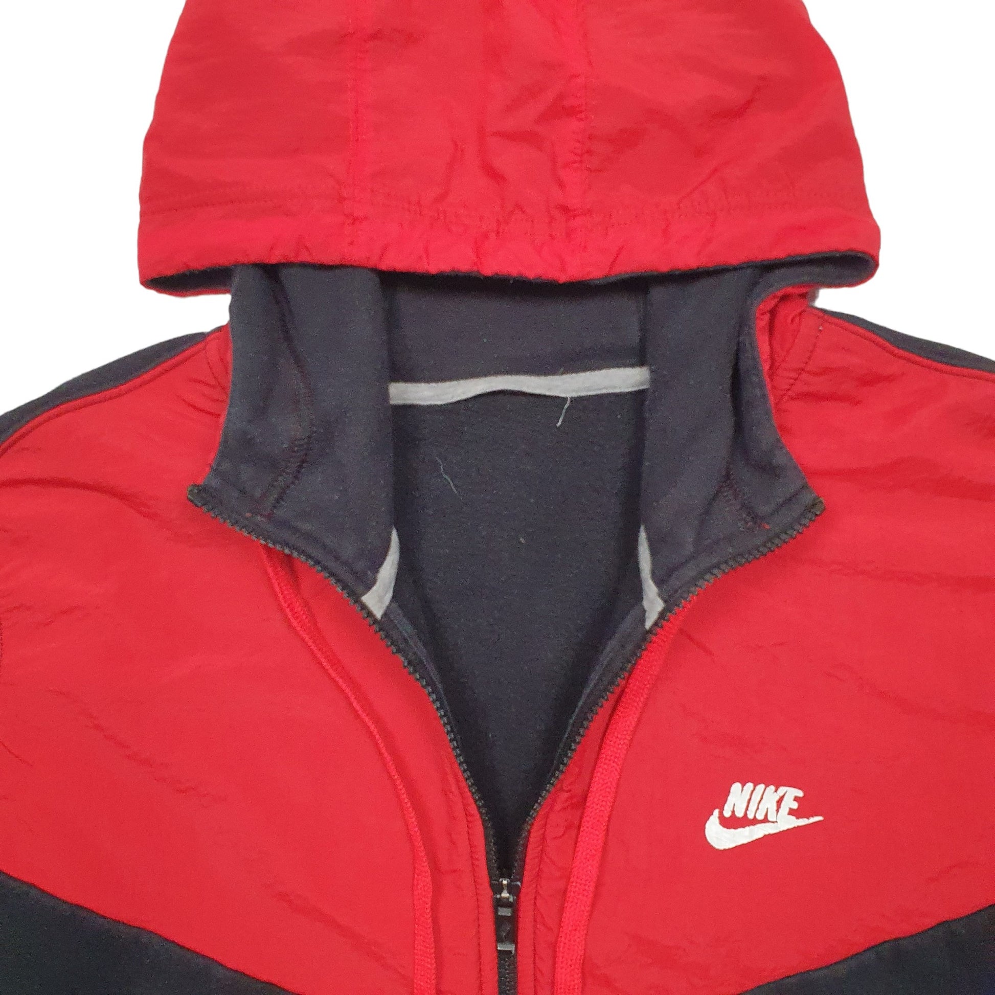 Mens Red Nike  Full Zip Jumper
