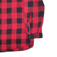 Mens Red Cool Cat  Long Sleeve Shirt