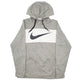 Mens Grey Nike  Hoodie Jumper