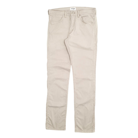 Mens Beige Wrangler  Chino Trousers