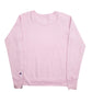 Womens Pink Champion Spellout Crewneck Jumper