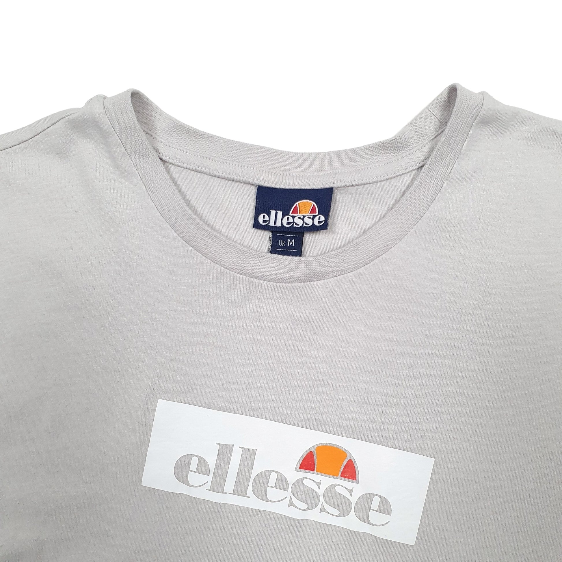 Mens Grey Ellesse  Short Sleeve T Shirt
