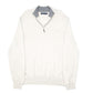 Mens Cream Nautica Knit Quarter Zip Jumper