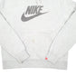 Mens Grey Nike Spellout Swoosh Hoodie Jumper