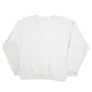 Mens White Bassett Walker Vintage Sturdy Sweats 1980s 90s Made in USA Crewneck Jumper