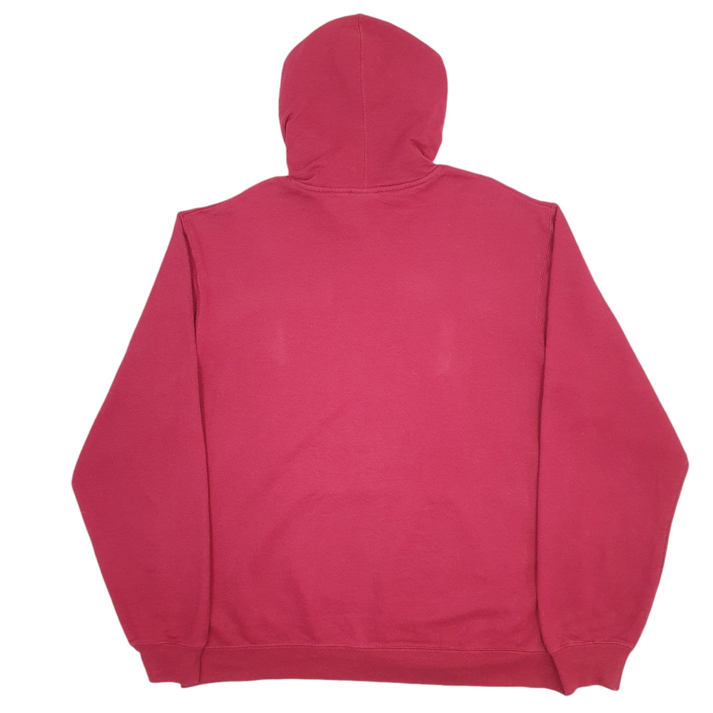 Mens Burgundy Adidas Boston College Spellout Hoodie Jumper