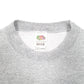 Mens Grey Fruit Of The Loom Fort Knox Eagles Football USA Spellout Crewneck Jumper
