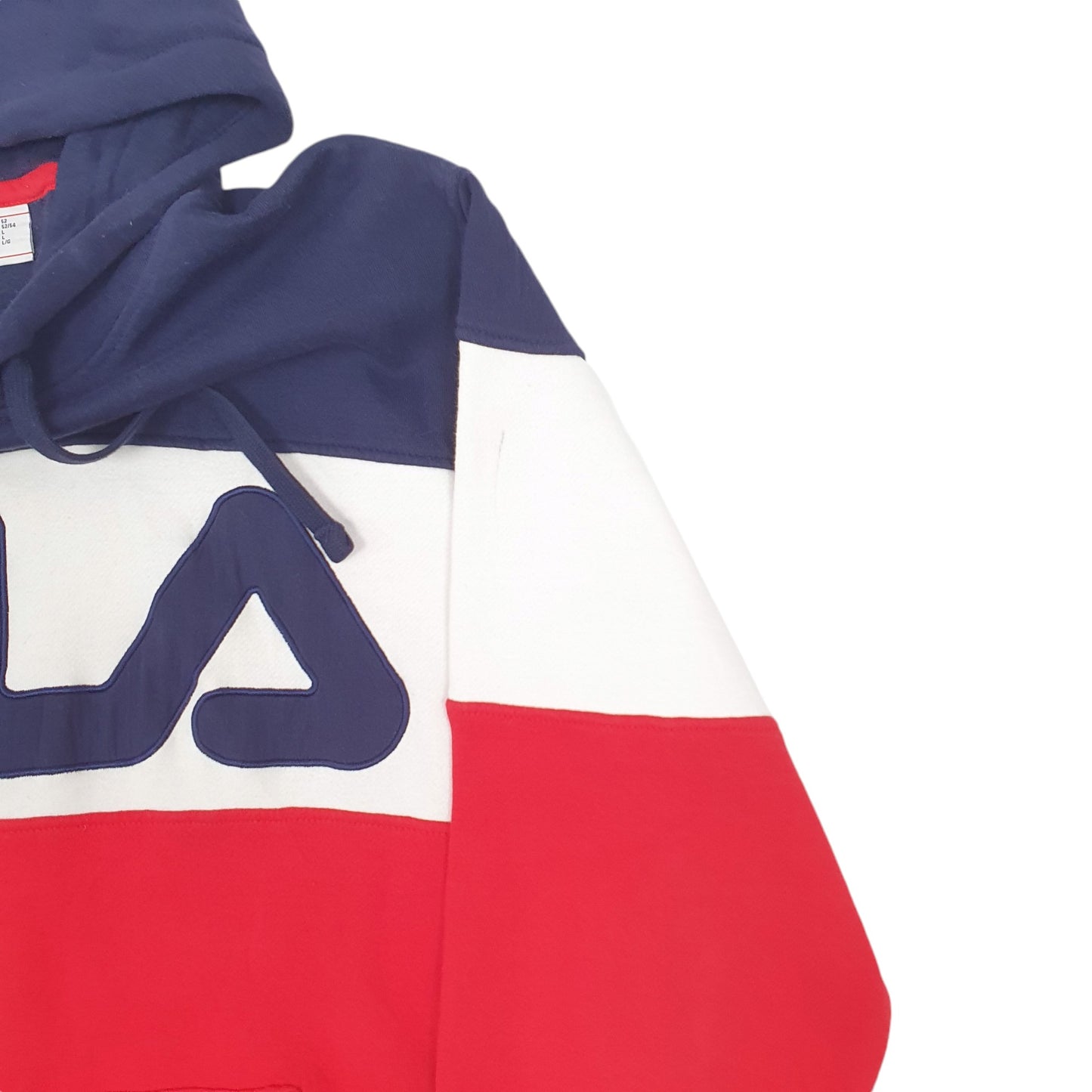 Mens Red Fila  Hoodie Jumper